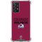 NHL Colorado Avalanche Lineup Galaxy A72 5G Clear Case